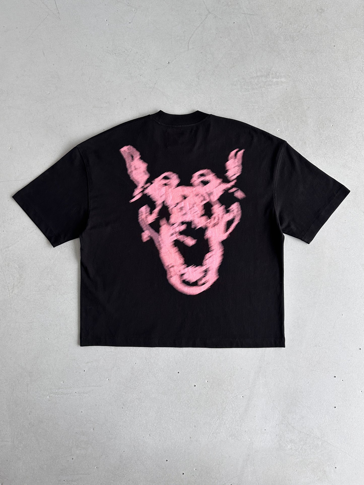 Blurred Doberman Black T-Shirt