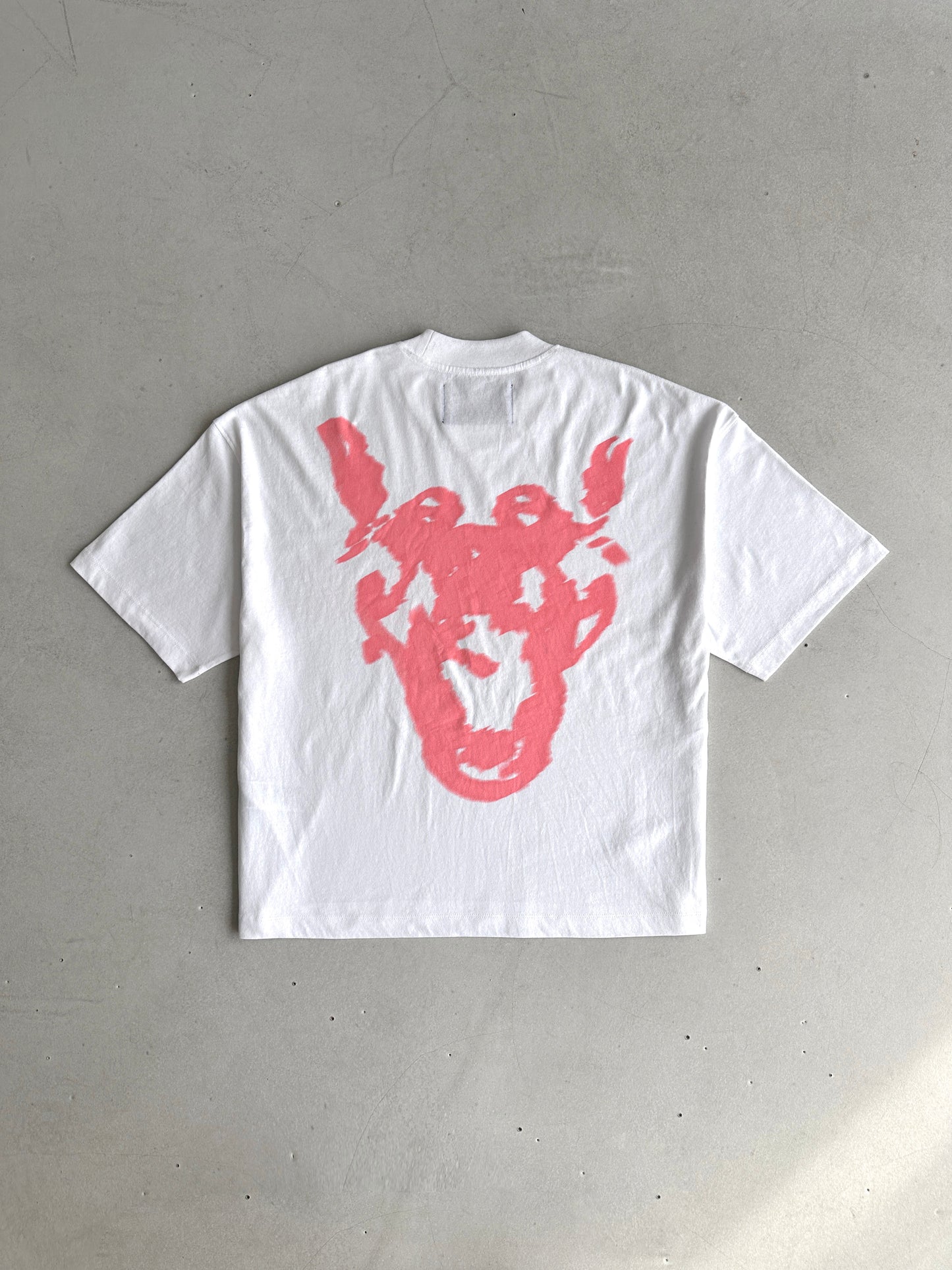 Blurred Doberman White T-Shirt