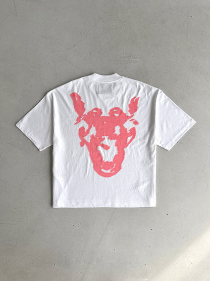 Blurred Doberman White T-Shirt