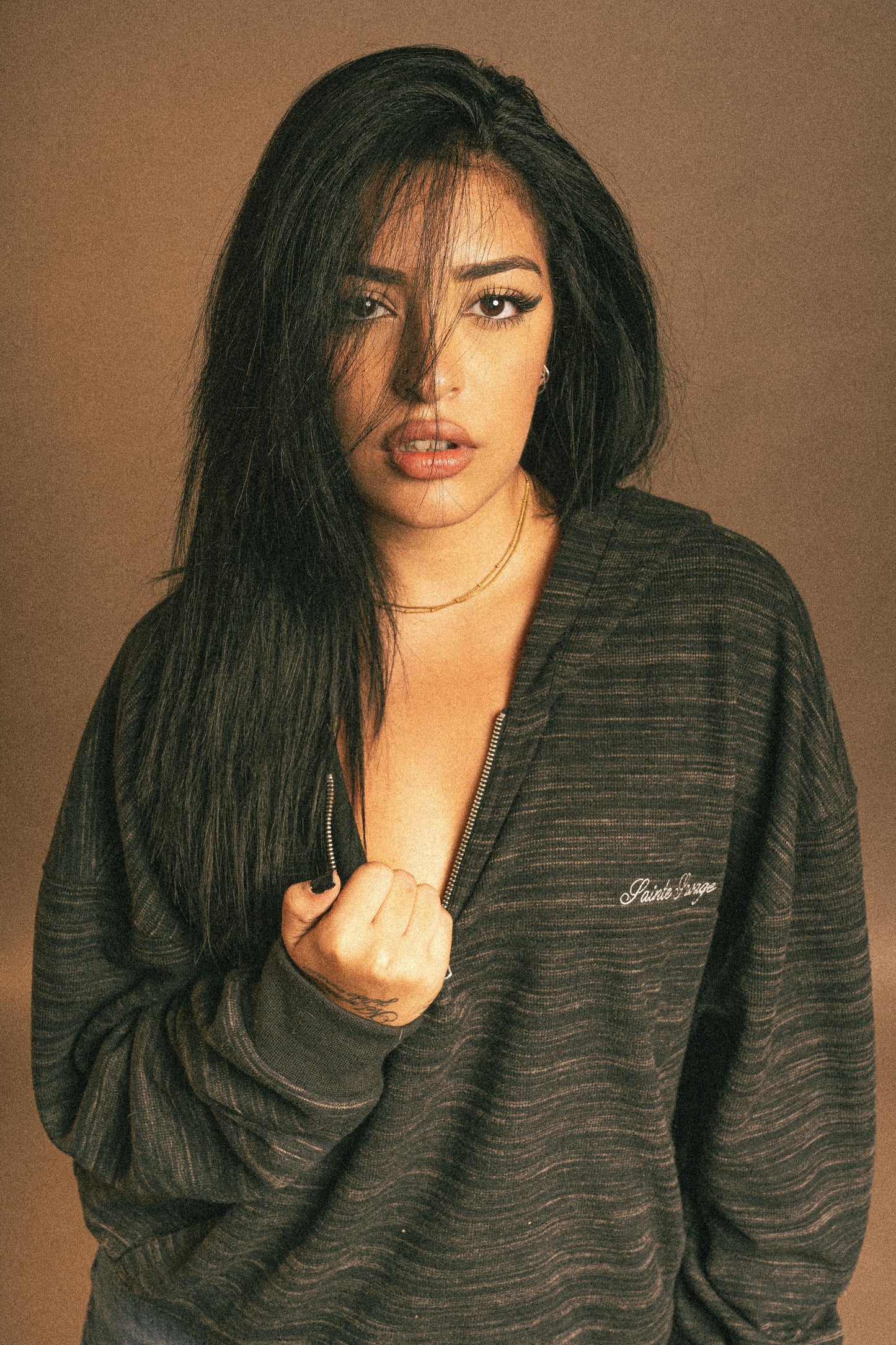 PINNED HEART HOODIE