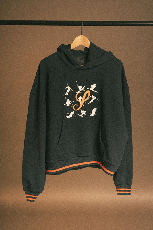 The Snowy Hoodie Blue