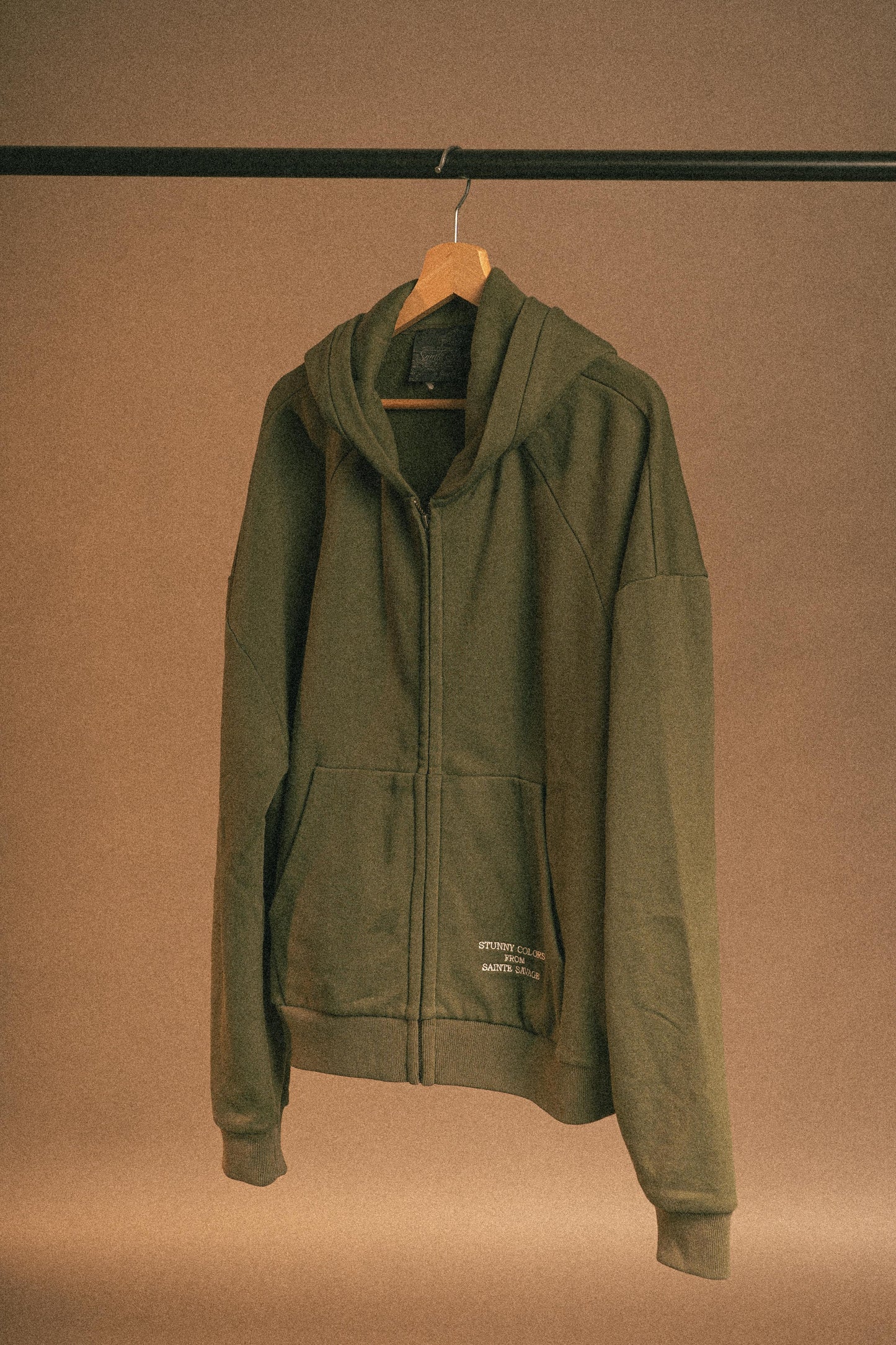 STUNNY COLORS HOODIE GREEN