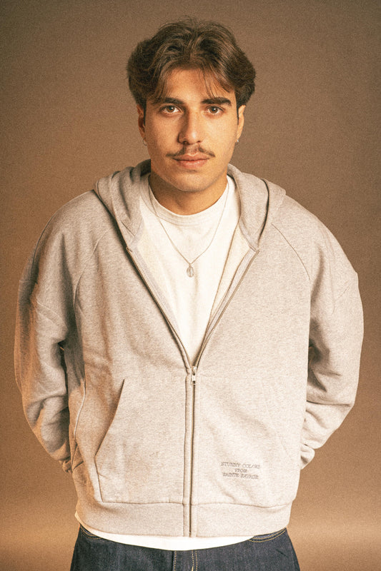 STUNNY COLORS HOODIE GRAY