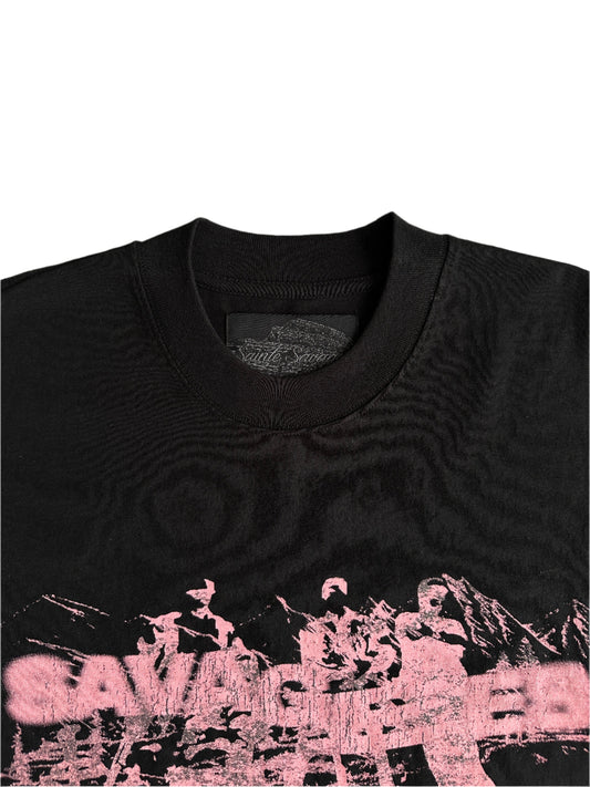 Blurred Doberman Black T-Shirt