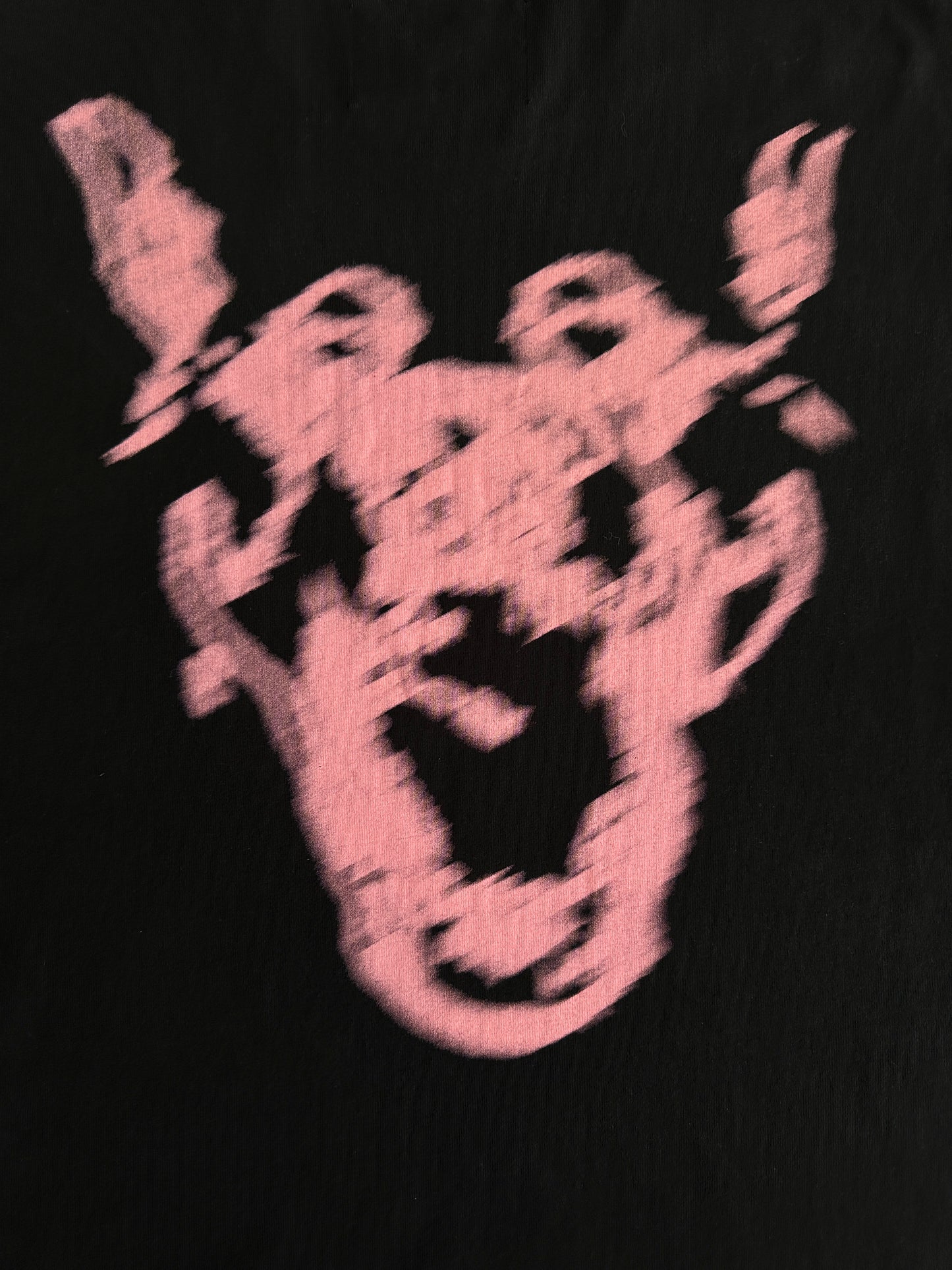 Blurred Doberman Black T-Shirt