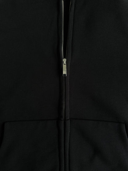 DoubleS Zip Hoodie Black V1